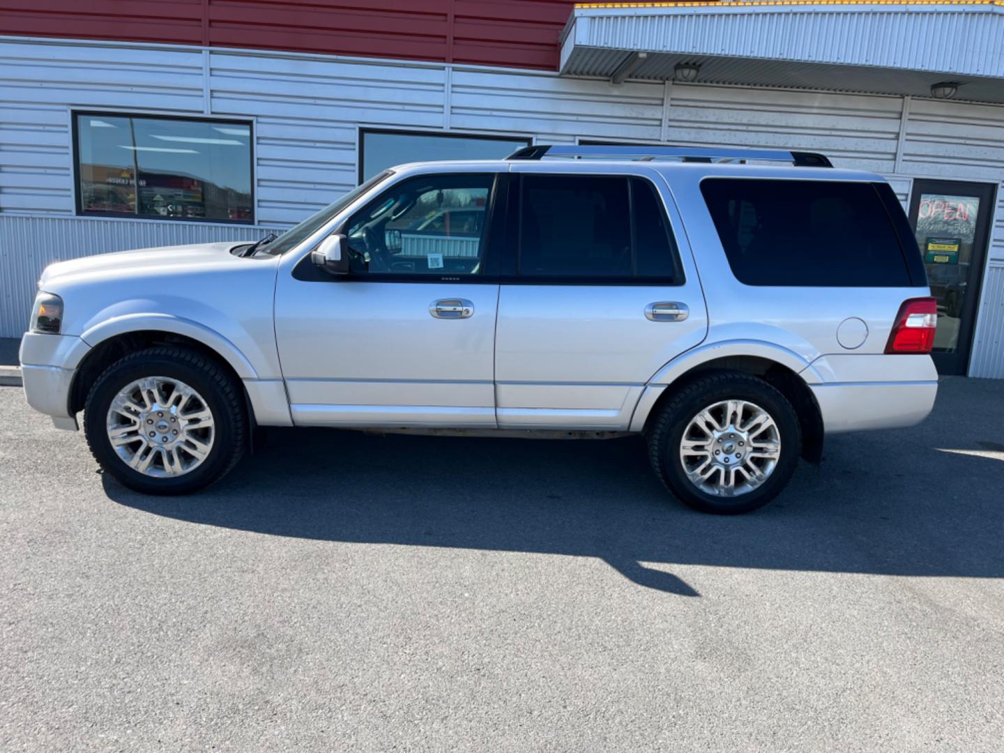 2012 SILVER /Black FORD EXPEDITION LIMITED (1FMJU2A57CE) with an 5.4L engine, Automatic transmission, located at 1960 Industrial Drive, Wasilla, 99654, (907) 274-2277, 61.573475, -149.400146 - Photo#1